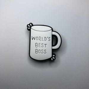 5/$10 World’s Best Boss Crocs Charm/Jibbitz